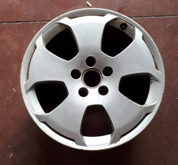 AUDI   7.5x17 ET 55 FORATURA 5x112 SERIE COMPLETA DI 4 CERCHI.